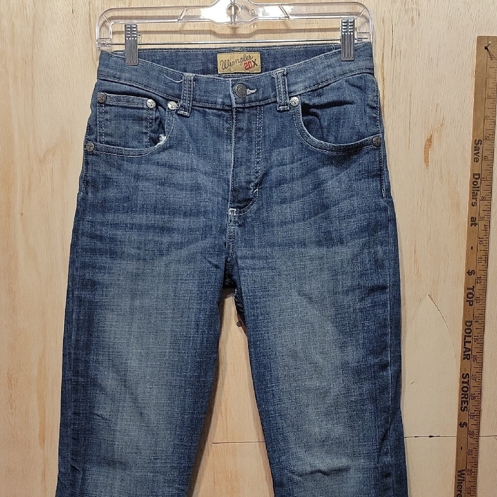 Wrangler 20x Boys Size 16 slim Relaxed Fit Denim Jeans